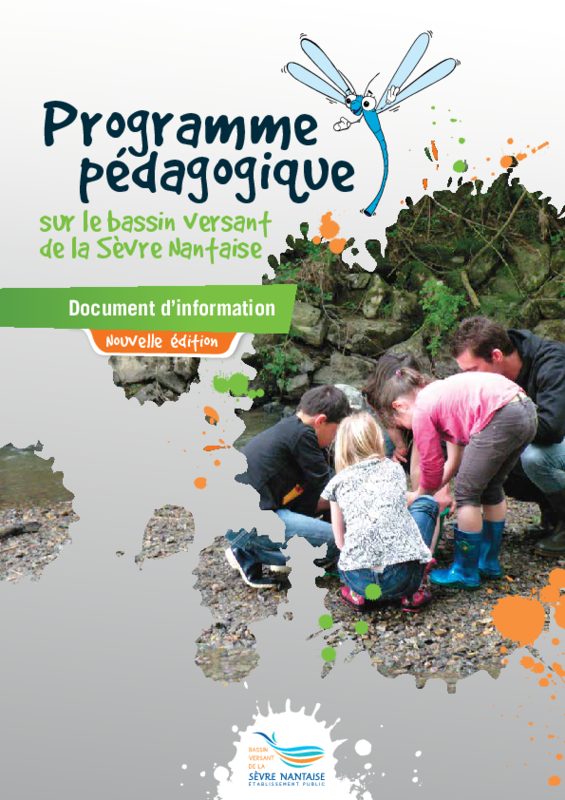 Programme pédagogique du bassin versant de la Sèvre Nantaise, document d'information 2016 - application/pdf