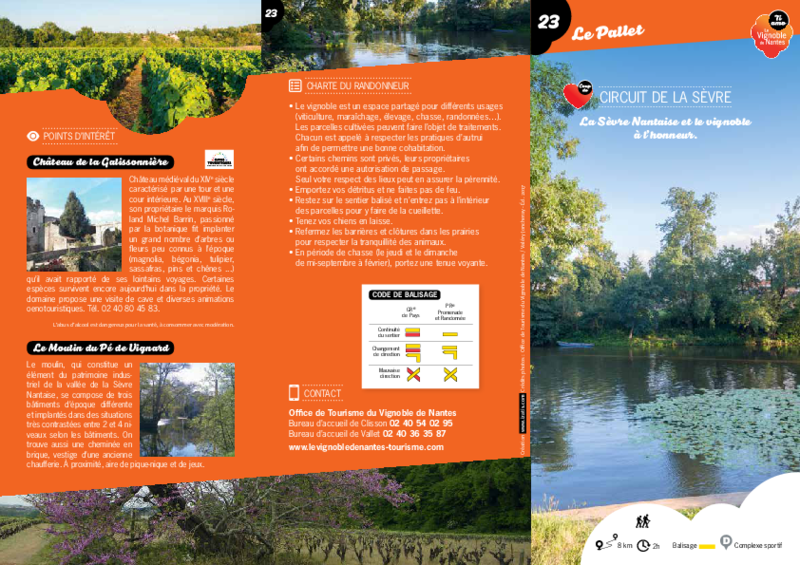 Rando-guide n°23 "Circuit de la Sèvre" - Le Pallet - application/pdf