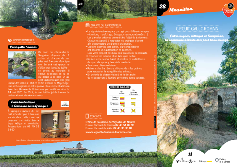 Rando-guide n° 28 "Circuit gallo-romain" - Mouzillon (44) - application/pdf