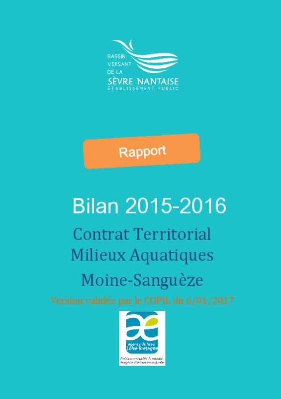 Bilan 2015-2016 du contrat territorial milieux aquatiques Moine-Sanguèze - application/pdf