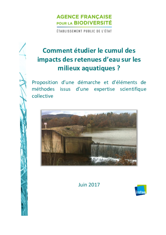  Comment étudier le cumul des impacts des retenues d’eau sur les milieux aquatiques ? - application/pdf