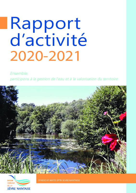 Rapport d'activité 2020-2021 de l'EPTB Sèvre Nantaise - application/pdf