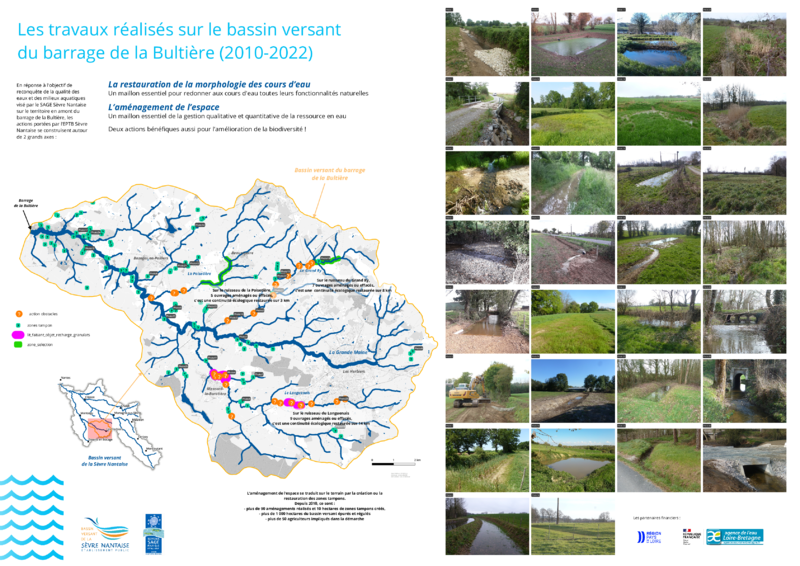 Diaporama de présentation des travaux réalisés sur le bassin versant du barrage de la Bultière (2010-2022) - application/pdf