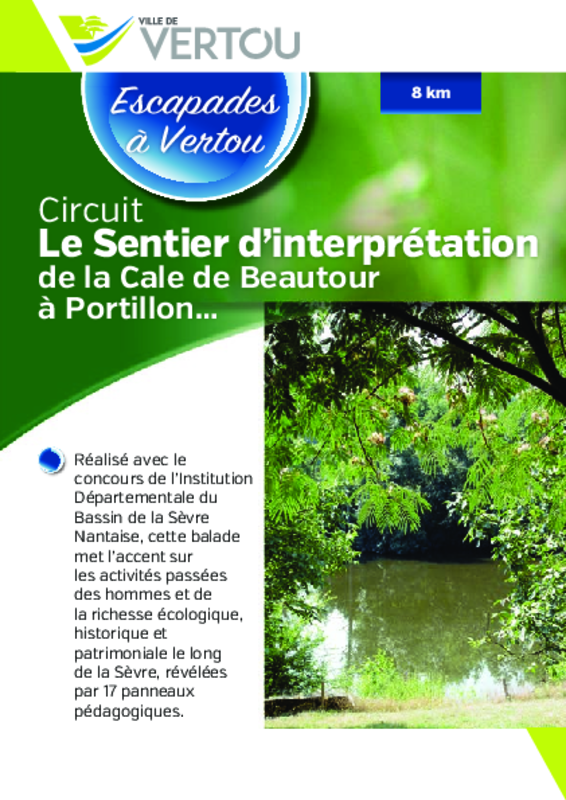 Sentier d'interpr&eacute;tation de la cale de Beautour &agrave; Portillon - application/pdf